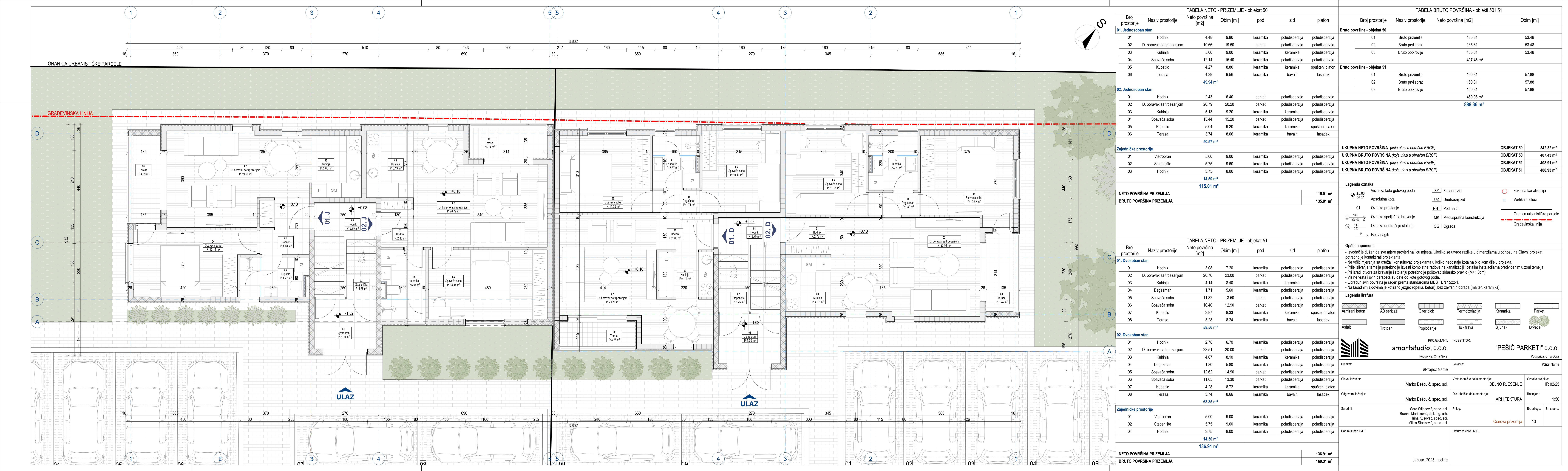 Prizemlje — Objekat 2